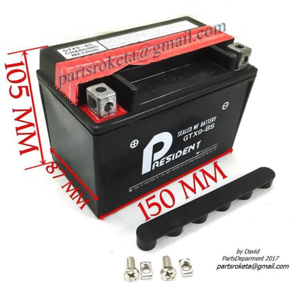 12V9AH Battery Assembly