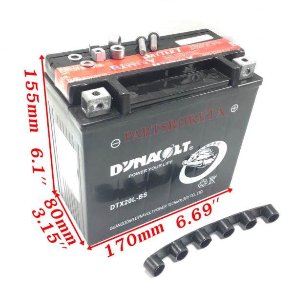 12VDTX20L-BS BATTERY ATV-117-550cc