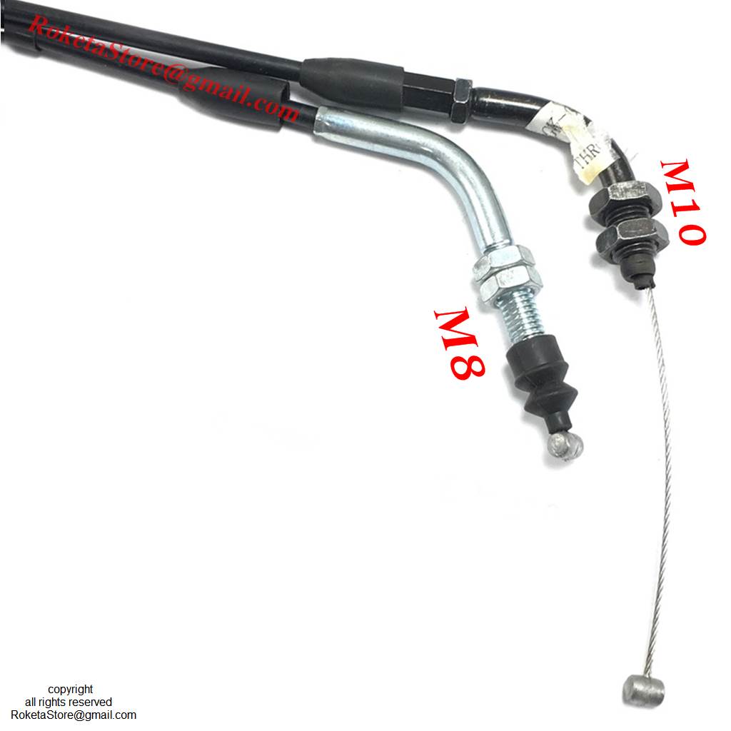 121 Inch Throttle Cable for RTX-260, GO-KART GK-06-250cc - Image 2