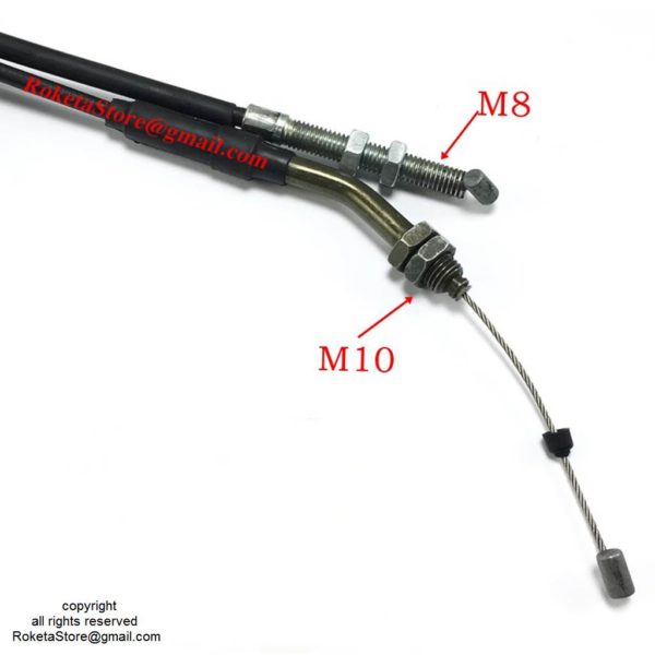 Throttle Cable M8-M10