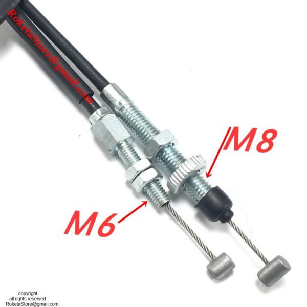 2010*2108 Throttle Cable M6/M8