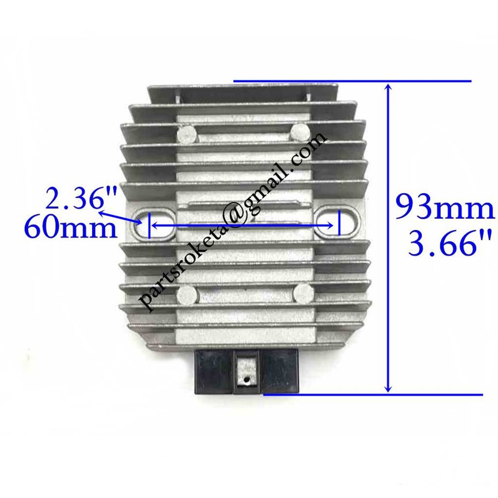 Voltage Regulator – 6-Pin – Roketa 150cc (XMBT150-12) - Image 3
