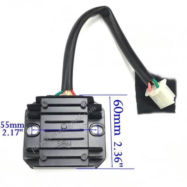 4 Wires Rectifier For STORM 250cc BS250GY-18