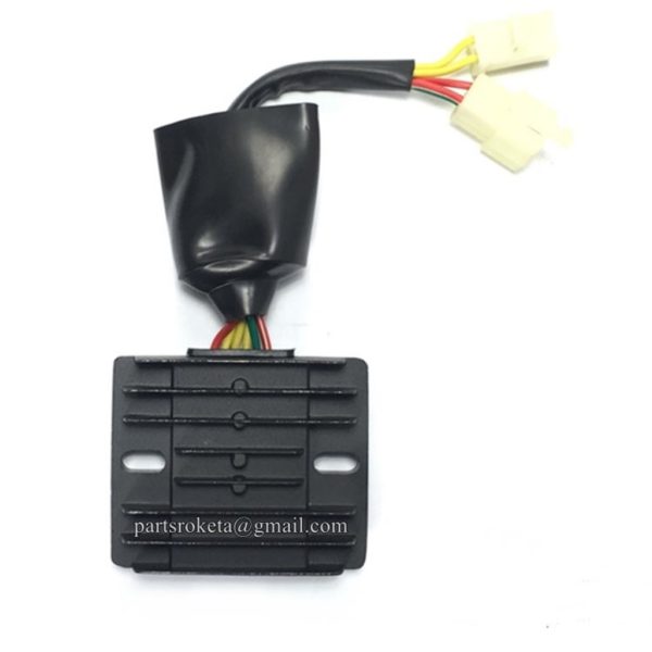 3+3-WIRES RECTIFIER R,Y,Y,Y,G,R ATV-02A-250cc