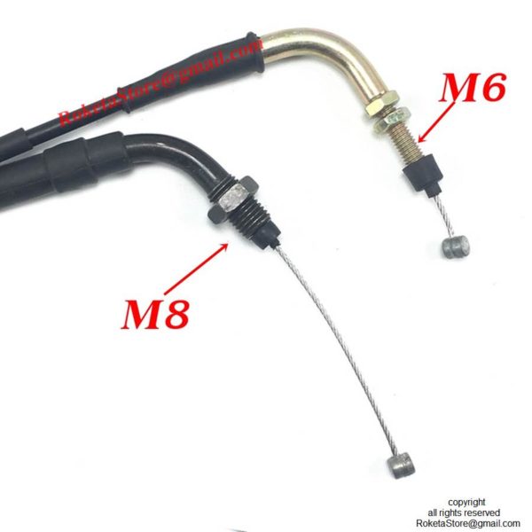 1920*2010 Throttle Cable M8/M6