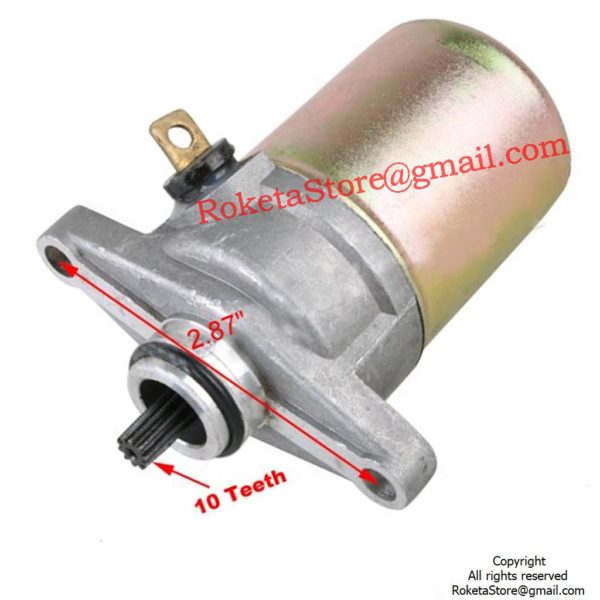 10 Teeth 4-Stroke Starter mc-08 mc-07