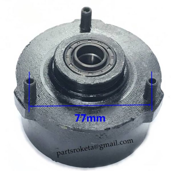 3 Bolts 77mm ATV Front Hub Assembly