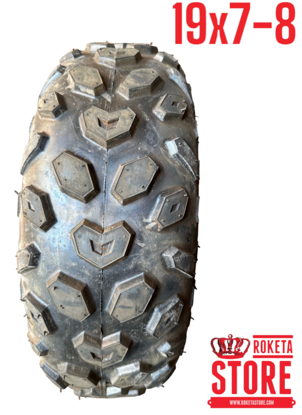 19x7-8 Off-Road Wheel Knobby Tread