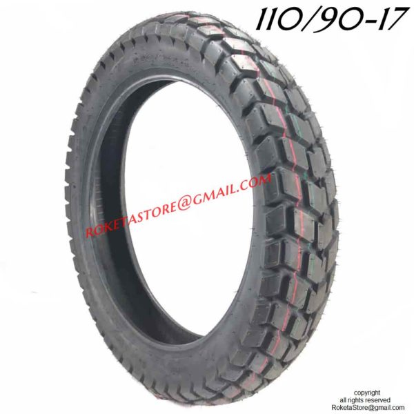 Dual Rear Tire 110/90-17 For Storm 250 DB-08-250cc