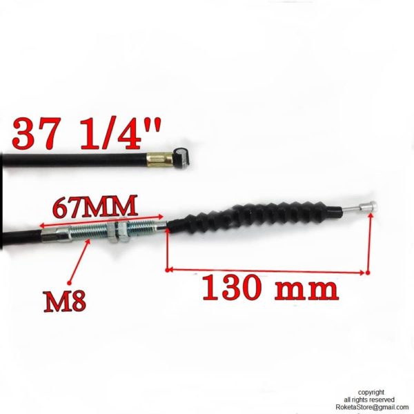 Storm 250 Clutch Cable