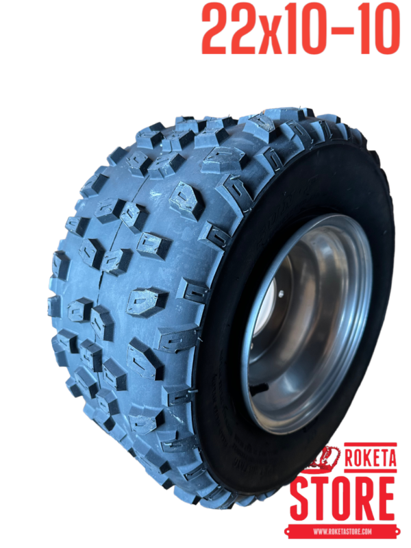 22x10-10 Off-Road Wheel Tire Knoby Tread