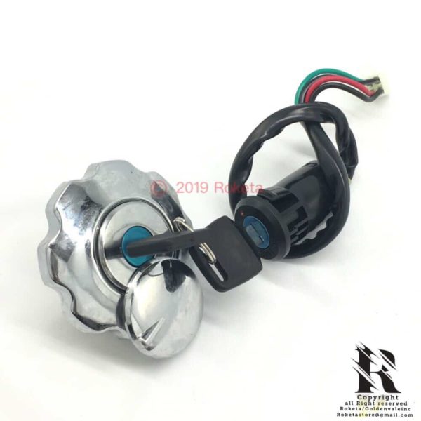 4-Wire Ignition Switch Assembly – Fits Apollo DB36-250 / AZ250