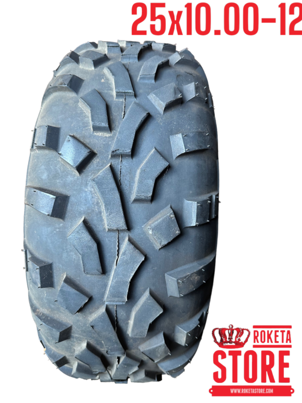 25x10.00-12 Off-Road Wheel Knobby Tread Used One