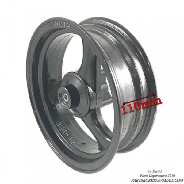 12 inch Front Rim Assembly (3.50x12)