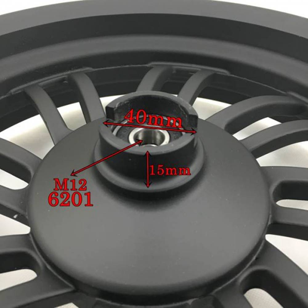 Scooter Wheel Set – Front & Rear – MT2.50x12 - Image 4