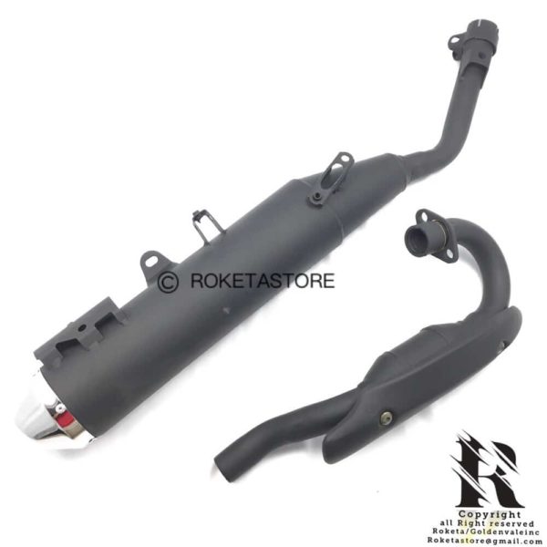 Exhaust Muffler Assembly – DB41H-0280 – Fits BASHAN 250 Dual Sport