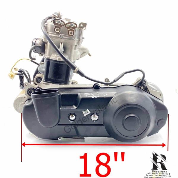 250cc Short Case Engine Assembly Water Cooled