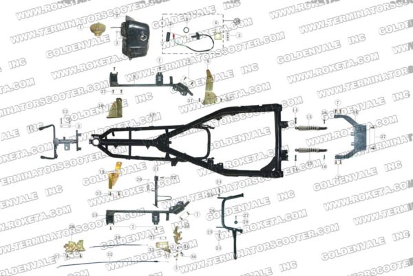 MC-13-150-01 FRAME ASSEMBLY