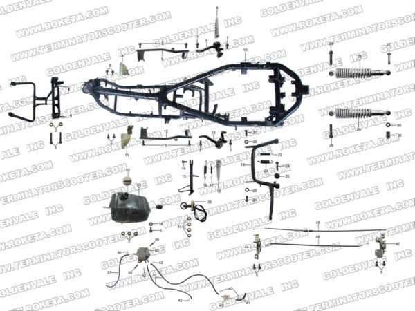 MC-54-250-01 FRAME ASSEMBLY