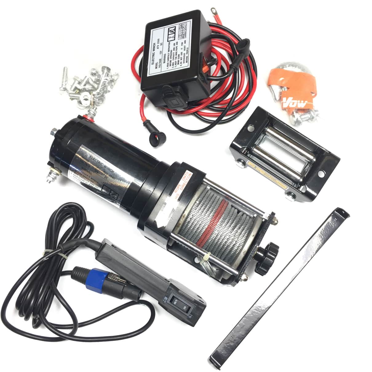 Off-Road 12V DC ATV/UTV Electric Winch