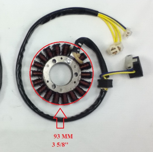 STATOR FOR MC-54B-250cc