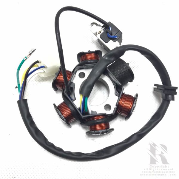 ATV-20-110cc 5 WIRES STATOR 6 COILS