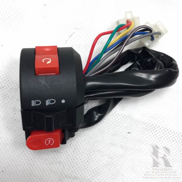 7 WIRES LEFT SWITCH ASSEMBLY