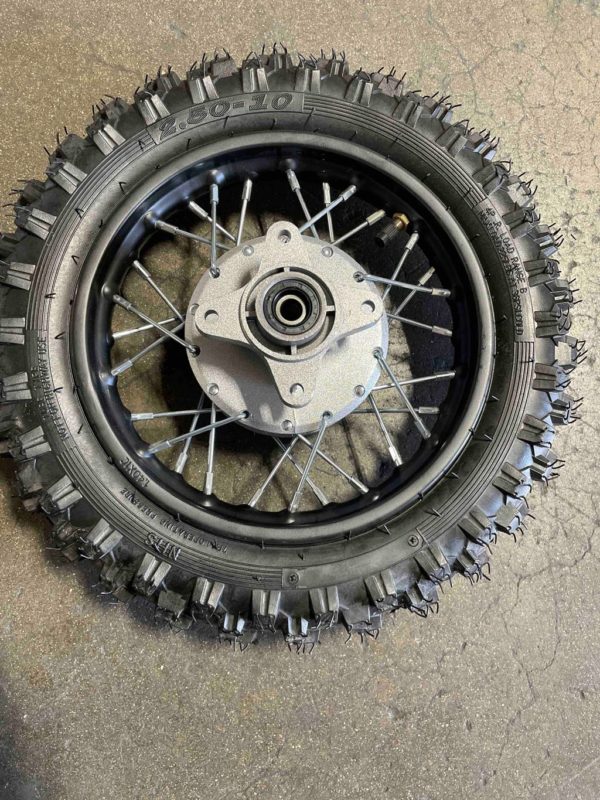 2.50-10 Rear Wheel Assembly