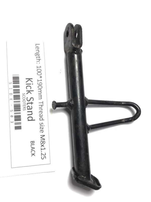Kick Stand Length: 100*190mm Thread size M8x1.25
