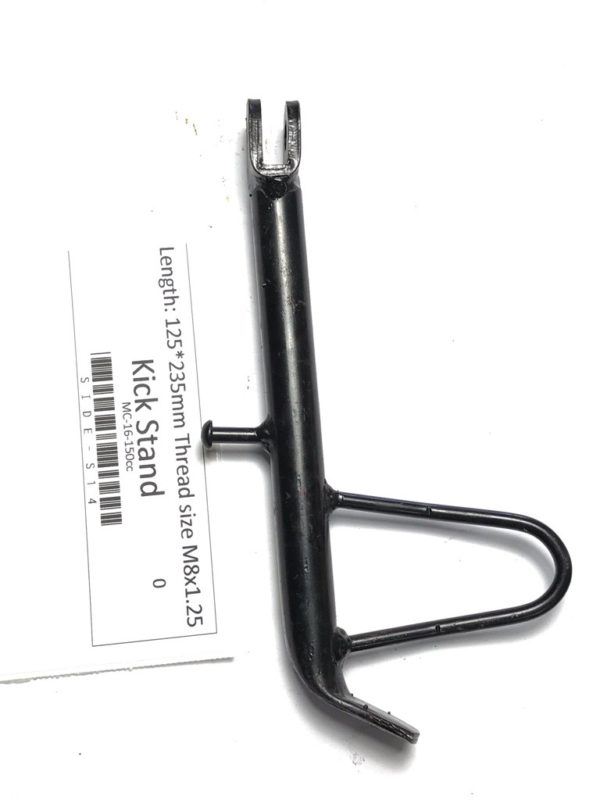 Kick Stand Length: 125*235mm Thread size M8x1.25
