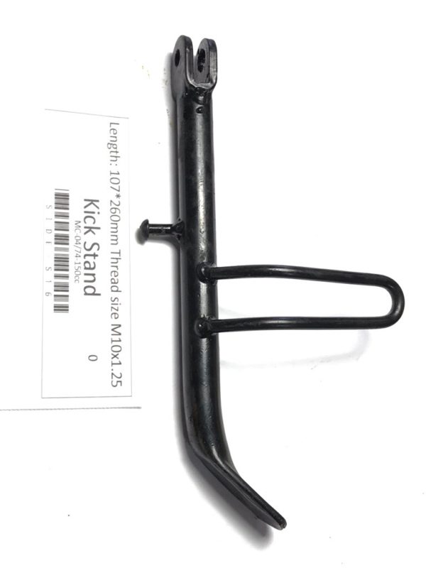Kick Stand Length: 107*260mm Thread size M10x1.25