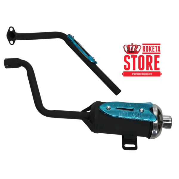 MUFFLER ASSEMBLY FOR ATV-98L/56L-200cc