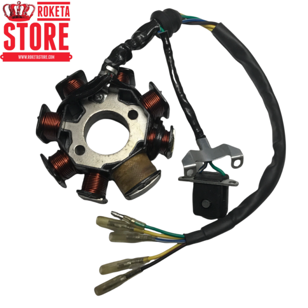 8-COILS STATOR 6 WIRES 88x36x29 mm