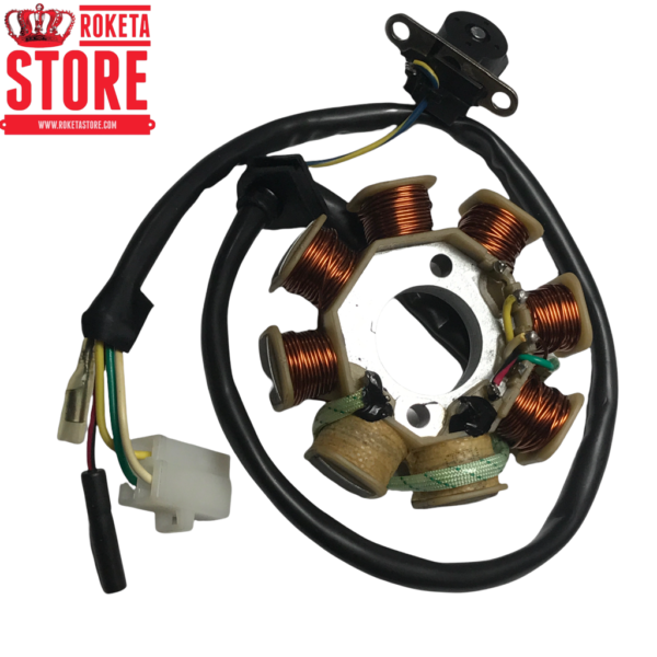 8 COILS STATOR 5 WIRES 88*25*29 mm Scooter 50cc