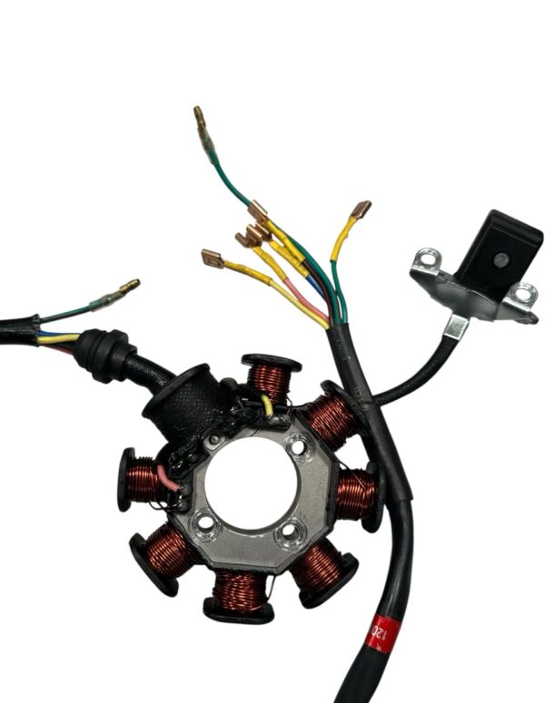 8-Coil Stator Magneto with Pickup – 5 Wire