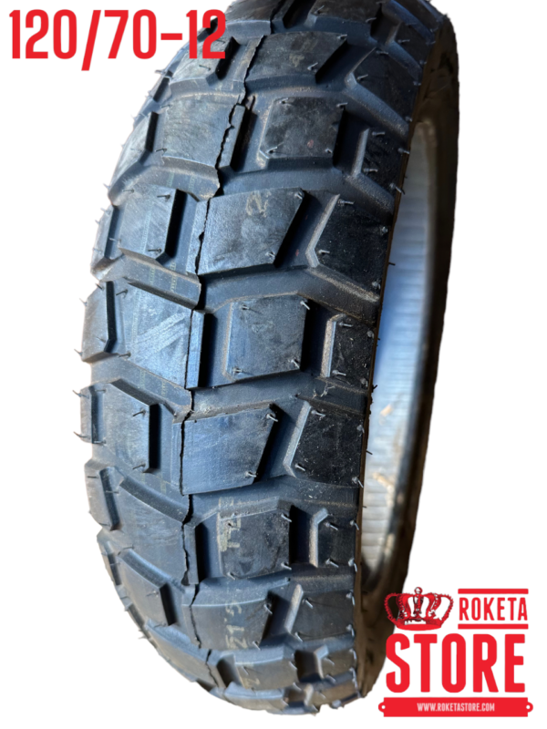 12 inch 120/70-12 TUBELESS TIRE