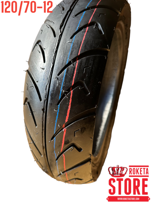 12 inch 120/70-12 TUBELESS TIRE