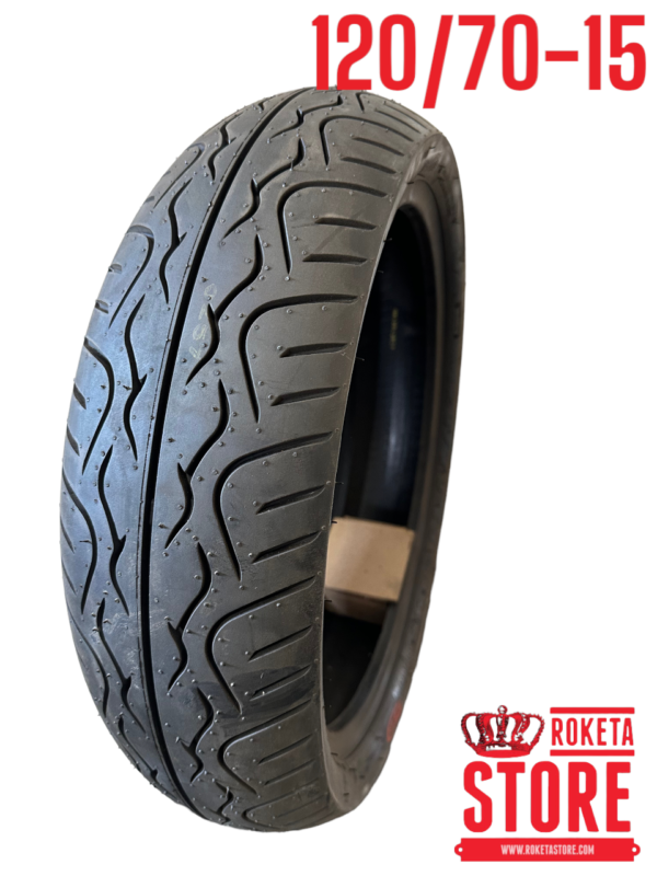 15 inch Tubeless Tire 120/70-15