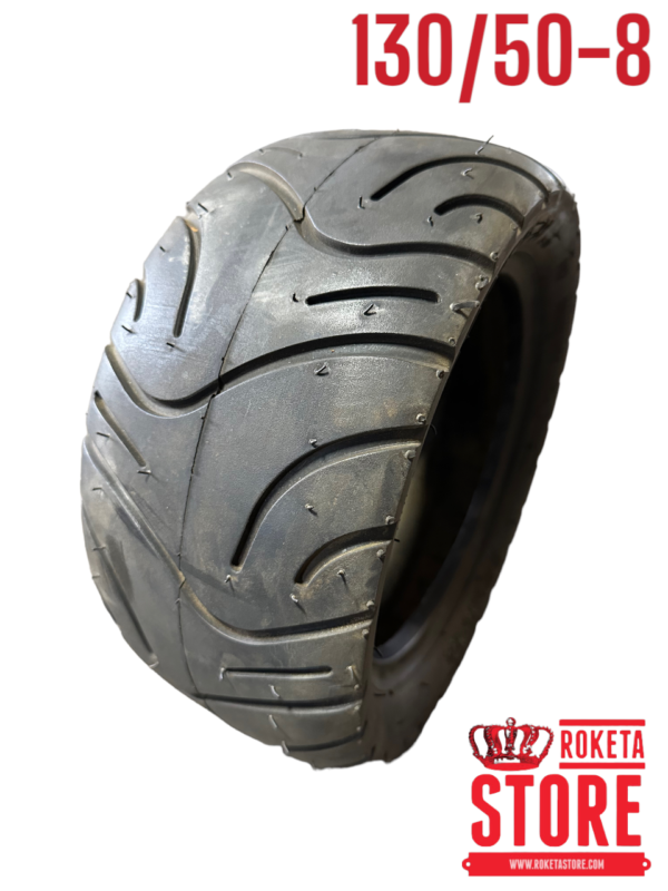 8 inch 130/50-8 TUBELESS TIRE