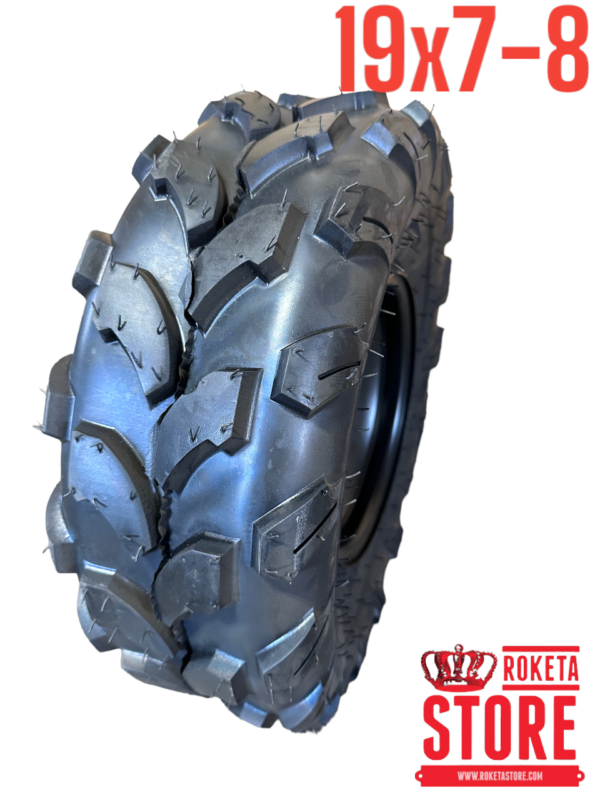 19x7-8 WHEEL ASSY 110m Off-Road Tread