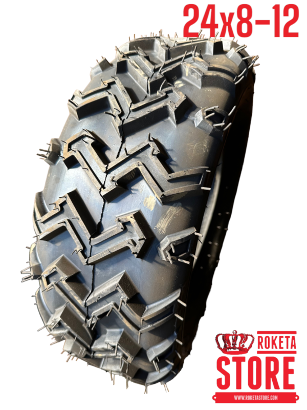 24x8-12 TUBELESS TIRE