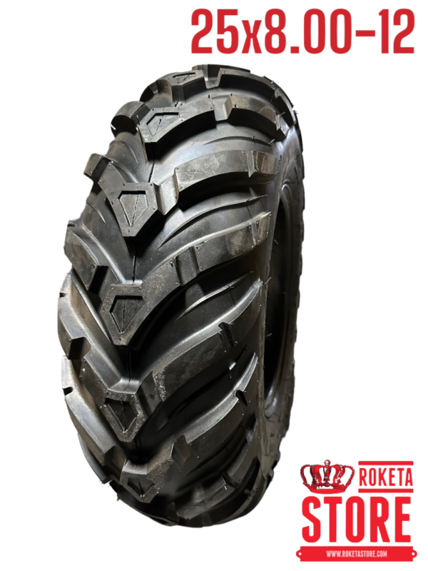 25x8.00-12 Off-Road Wheel Arrow Tread