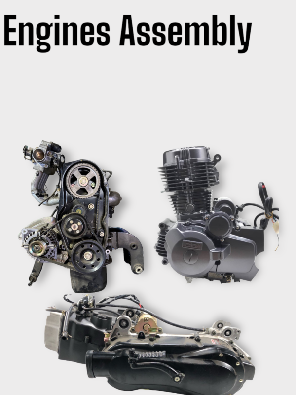 Engines Assembly 50cc–800cc