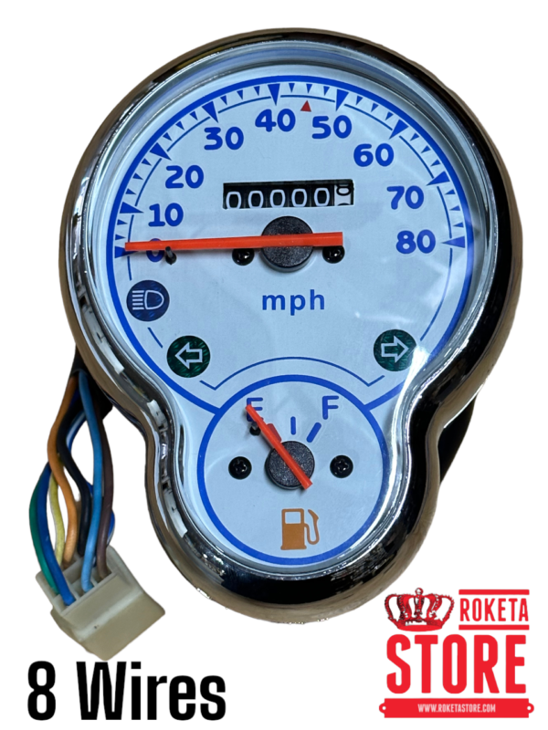 80mph Speedometer MC-22-150