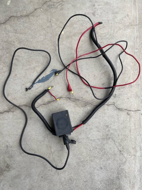 Controller for snow plow or winch with wiring harness