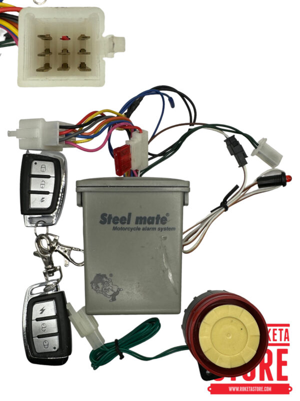 9 Wires 12V Alarm System Set (Scooters)