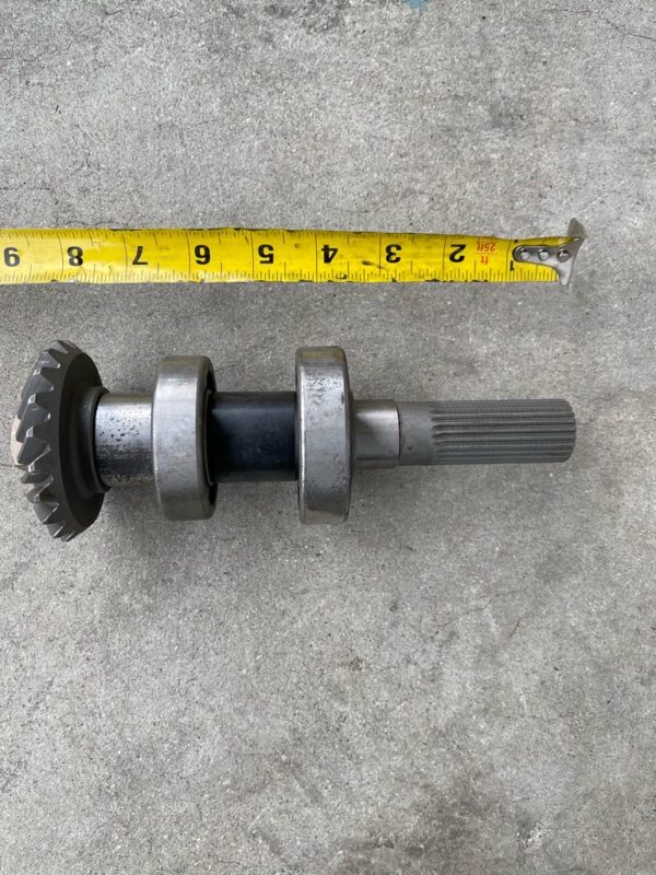 Engine Output Shaft with Taper Gear and Bearings for ROKETA ATV-64-260cc