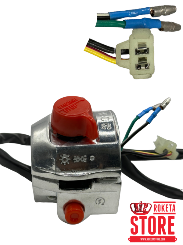 4 Wires Right Switch Assembly (GS-53)