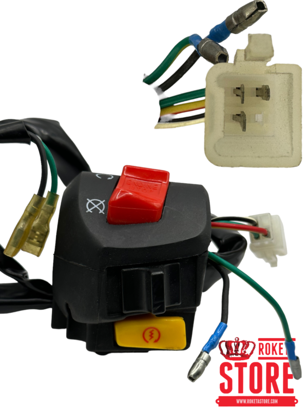 5 Wires Right Switch Assembly (MC-54B-250cc)