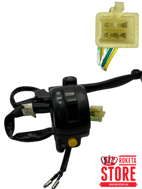 5 Wires Right Switch Assembly (Scooters)